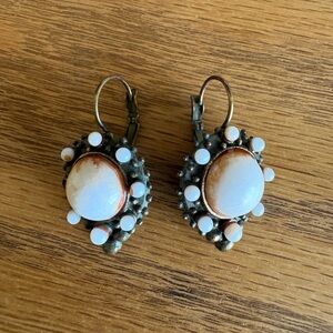Vintage Mother of Pearl Earrings